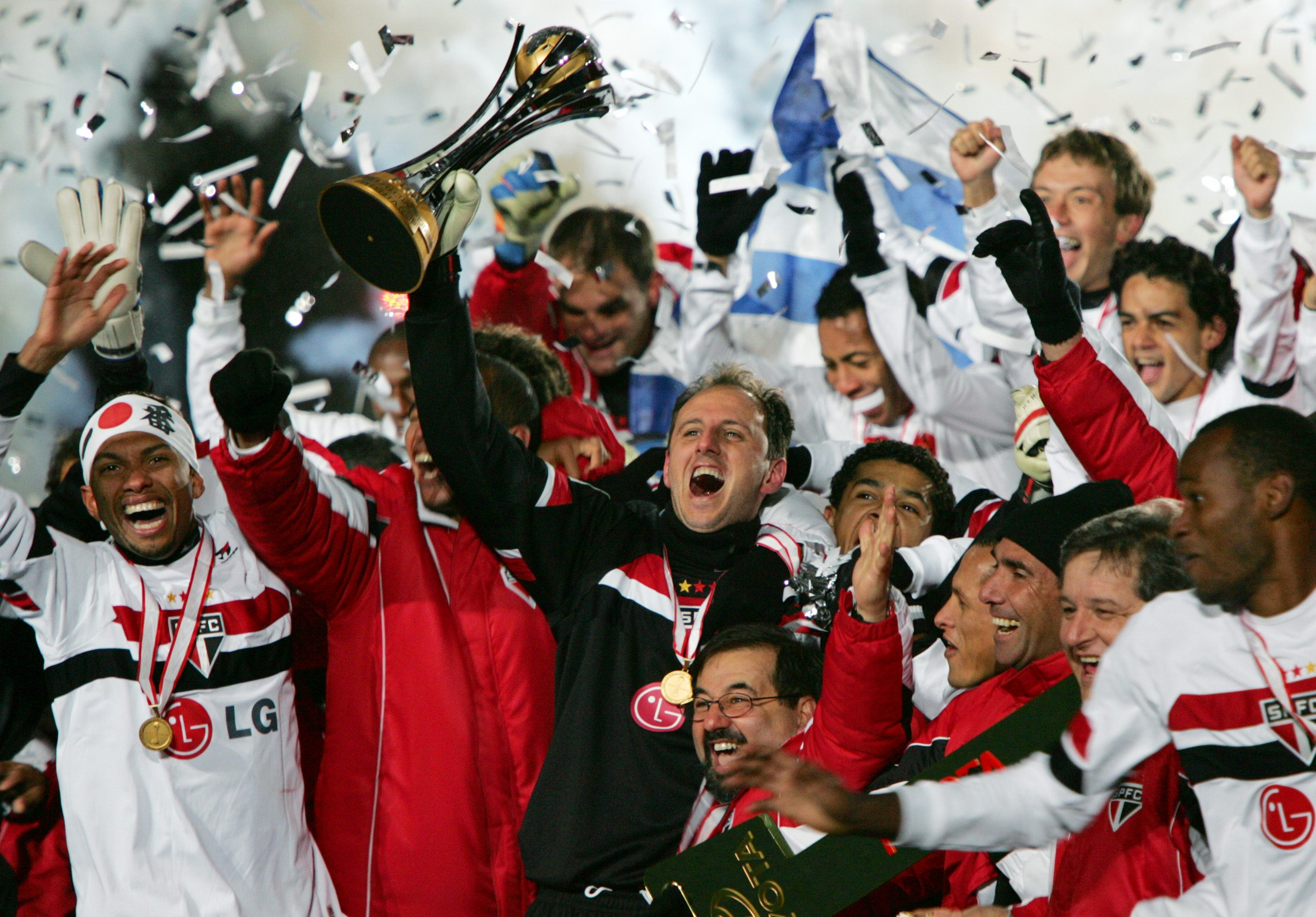 São Paulo, three-time world champion in 2005